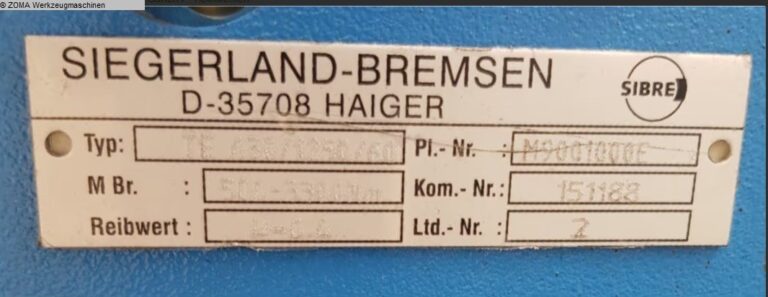 Sibre TE SBH 500/1250/60