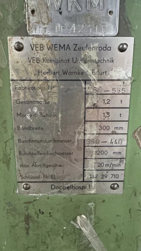 Gebrauchte WMW-ZEULENRODA – Bild 5