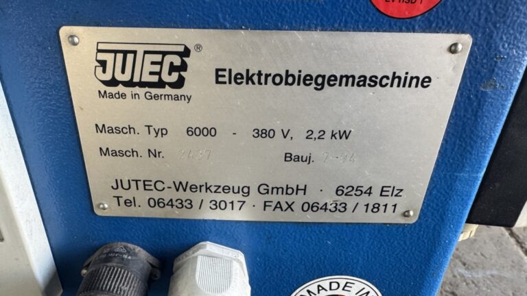 Gebrauchte JUTEC 6000 – Bild 6